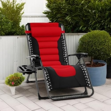 Comfortable Oversized Zero Gravity Chair for Outdoor Relaxation