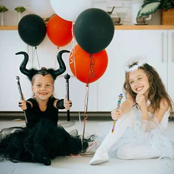 Novelty Place Halloween Themed 16" Groan Tube Noise Makers 5 Pack - Funny Party Noisemaker for Kids and Adults