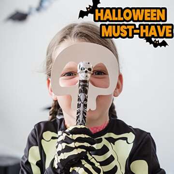 Novelty Place Halloween Themed 16" Groan Tube Noise Makers 5 Pack - Funny Party Noisemaker for Kids and Adults