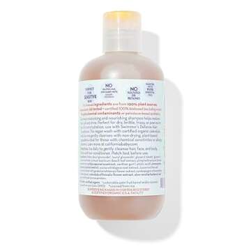 California Baby Swimmer's Defense | Moisturizing After Swim Shampoo For Kids | 100% Plant-Based | Allergy Friendly | 251 mL / 8.5 fl. oz.