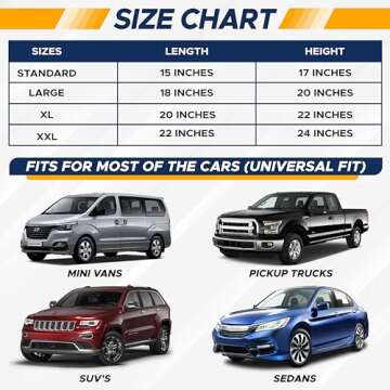 EcoNour Car Window Covers for Baby - Ultimate Sun Protection