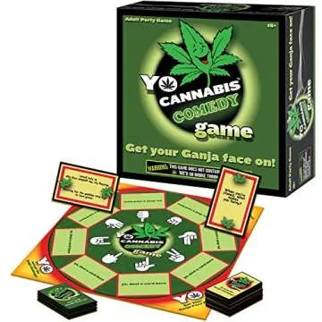YO CANNABIS Comedy Weed Game for Adults | Fun Game Night and Great Gift Idea | Funny Marijuana Games...