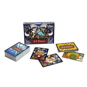 Calliope Games 12 Days of Christmas Kids Games Fun Card Game for Family Kid and Adults Gifts for Stocking Stuffer 3-5 Player
