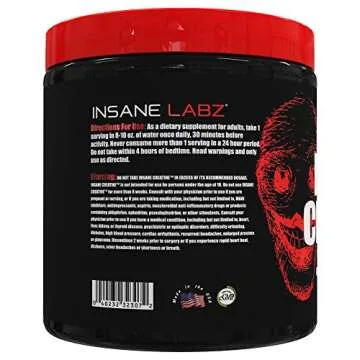 Insane Labz Creatine Monohydrate Powder for Peak Performance