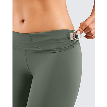 CRZ YOGA Naked Feeling Biker Shorts for Women - 6 Inches