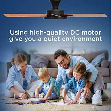 Elegant TALOYA Ceiling Fan with Lights and Remote Control