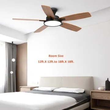 Elegant TALOYA Ceiling Fan with Lights and Remote Control
