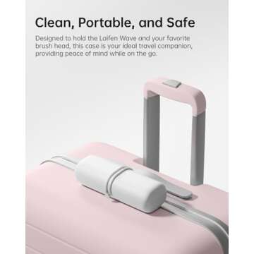Laifen Wave Toothbrush Travel Case - Lightweight & Hygienic