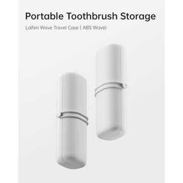 Laifen Wave Toothbrush Travel Case - Lightweight & Hygienic