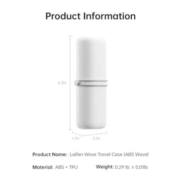 Laifen Wave Toothbrush Travel Case - Lightweight & Hygienic