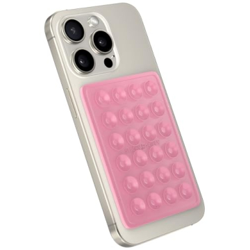 StickyGrippy Suction Phone Case Mount for Hands-Free Use