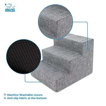Best Pet Supplies Foamy Steps Cover for Pet Comfort and Style