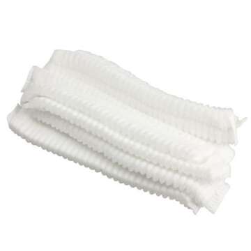 Non Woven Disposable Hair Shower Cap 100pcs Value Pack for All
