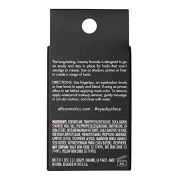 e.l.f. No Budge Cream Eyeshadow - Versatile & Long-Lasting Color