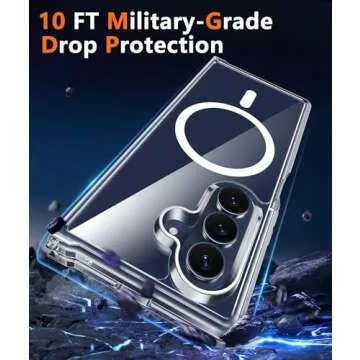 FNTCASE Galaxy Z-Fold-7 Magnetic Clear Case with Protection