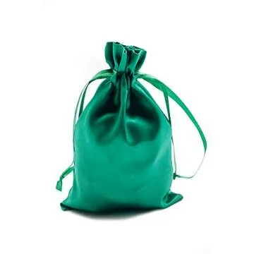 St. Patrick's Day Green Pouch with 20 Chocolate Coins