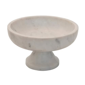 Elegant Bloomingville Marble Footed Bowl for Home Decor