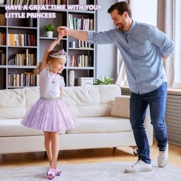 Princess Dress Up Toys Set for Girls Age 3-6