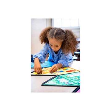 My Little House Interactive 1.25 Ft Tall Felt Playhouse and Board for Early Language and Vocabulary Development with 36 Matching Pieces