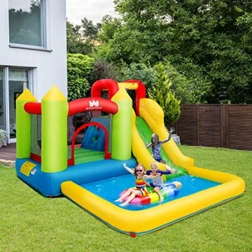Fun COSTZON Kids Water Slide Bounce House for All