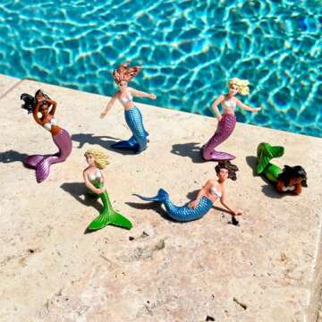 Safari Ltd Mermaids TOOB - 6 Enchanting Figures for Kids