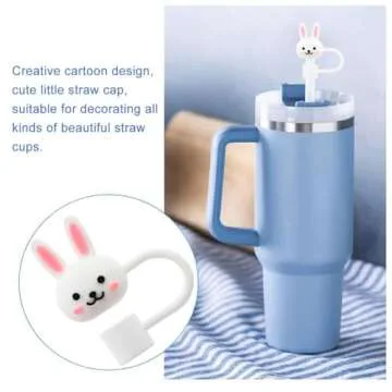 Cute Straw Cover Caps for Stanley Cups - Reusable & Stylish