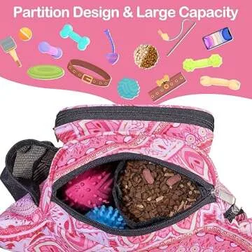 Convenient Dog Treat Pouch Perfect for Training and Walks