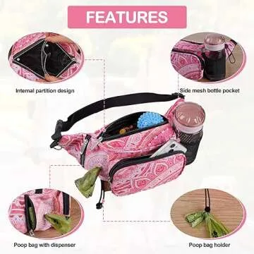 Convenient Dog Treat Pouch Perfect for Training and Walks