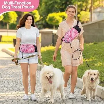 Convenient Dog Treat Pouch Perfect for Training and Walks