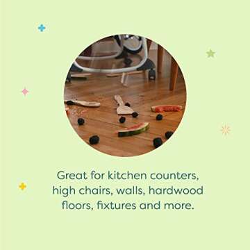 Babyganics All Purpose Surface Wipes for Safe Cleaning