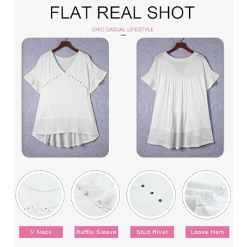 Dokotoo Oversized Summer T-Shirts for Women 2024