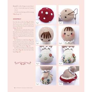 Wonderful World of Amigurumi: 15 Adorable Amigurumi Creations (Landauer) How to Crochet Cuddly Animal Soft Toys with Cute Accessories Like Hats, Scarves, Glasses, and Capes