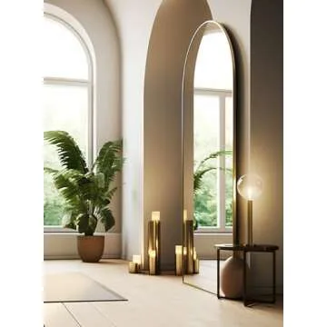 Stylish BEVERDY Arched Full Length Mirror for Any Room