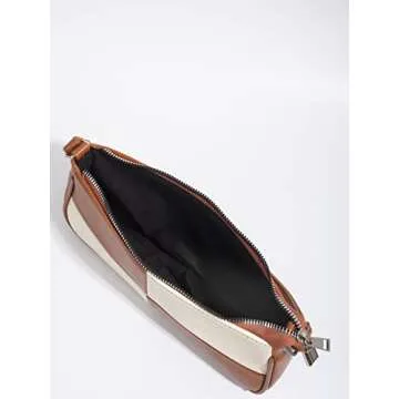 NIUEIMEE ZHOU Vegan Leather Checkerboard Shoulder Bag