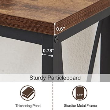 Stylish SUPRJARE Console Table with Charging Ports
