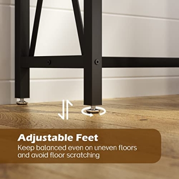 Stylish SUPRJARE Console Table with Charging Ports