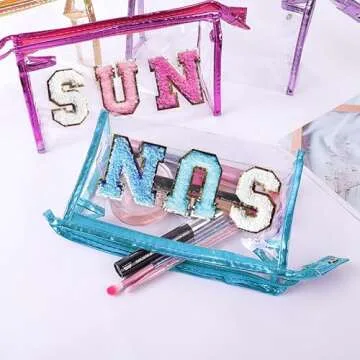 Trendy COSHAYSOO Clear Sunscreen Pouch for Summer Fun