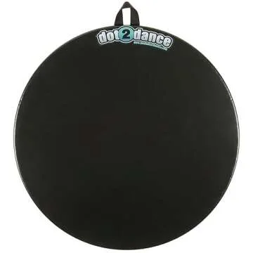 dot2dance Portable Dance Floor 32 inches, Marley Flooring Ballet Training Equipment, Tap Dance Floor...