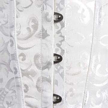 KSHUN Bustier Corset Sexy Satin Overbust Top