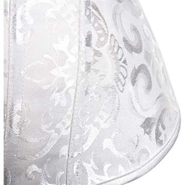 KSHUN Bustier Corset Sexy Satin Overbust Top