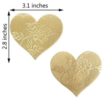 IKAXON Sexy pasties nipple covers-Multi Design nipple stickers Disposable Adhesive Waterproof