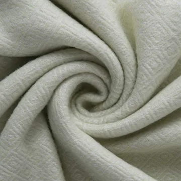 BOURINA Decorative Faux Cashmere Throw Blanket 50" x 60"