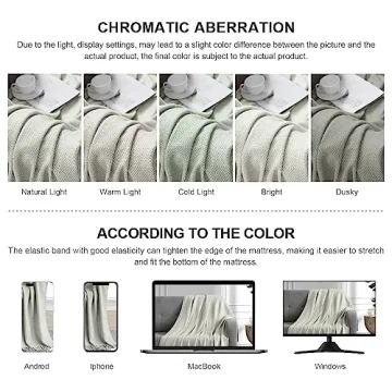 BOURINA Decorative Faux Cashmere Throw Blanket 50" x 60"