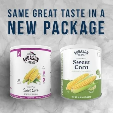 Augason Farms Sweet Corn - Freeze Dried for Emergencies & Meals