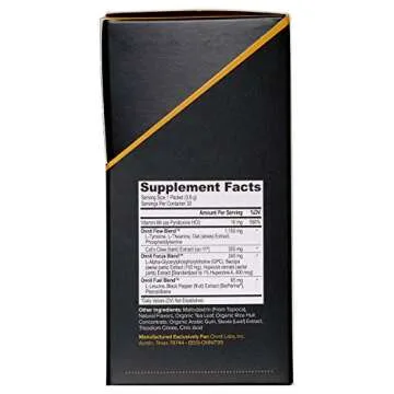 ONNIT Alpha Brain Instant + New Mood 30ct + Shroom Tech Sport 84ct Nootropic Stack