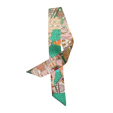 Stylish JERLA 100% Mulberry Silk Scarf for Women