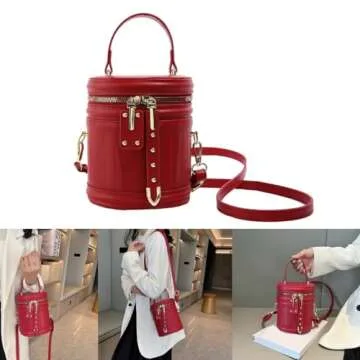 Stylish PU Leather Crossbody Bag for Daily Use