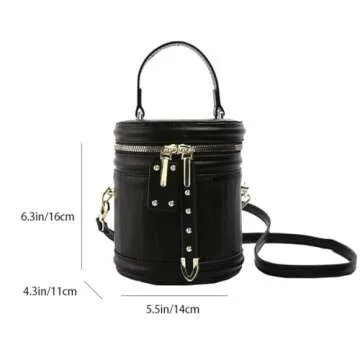 Stylish PU Leather Crossbody Bag for Daily Use