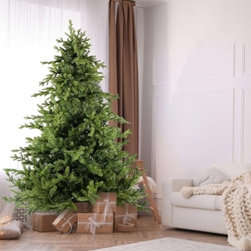 Affordable 9-Ft Artificial Christmas Tree for Holiday Joy