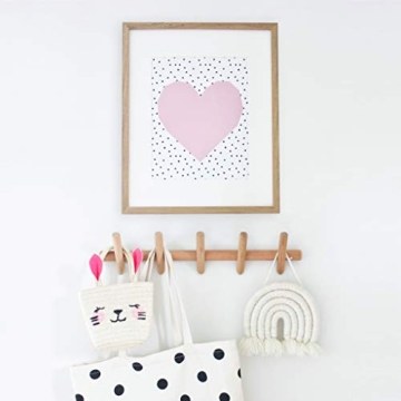 Eden & Co Stylish Wall Mounted Coat Rack for Home